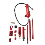 ZUN 4 Ton Portable Power Hydraulic Jack Red 52765959