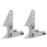 Universal Coil-Over Rear Lower Kit Adjustable Shock Mount Brackets Steel for 3" Axle Tubes 76366507