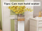 Tall Floor Vase 29.92" Mirrored Floor Vase for Home Decor Large Cube Vase in Silver for Dried 68427713