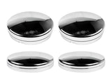 Wheel Hub Center Caps for 2003-2017 Dodge Ram Pickup 3500 1-Ton Truck Dually 52106876AA 52106877AB 85760688