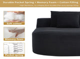 67.5''Chaise Lounge Chair 46'' Wide Indoor Corduroy Oversized Sleeper Sofa for Living Room Deep 68442354