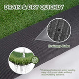 ZUN Artificial turf, professional dog mat large turf outdoor carpet terrace pet lawn, artificial carpet 48955916