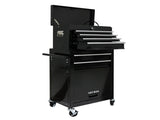 High Capacity Rolling Tool Chest with Wheels and Drawers, 6-Drawer Tool Storage Cabinet--BLACK W1102P245685