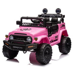 ZUN Licensed TOYOTA FJ Cruiser,12V Kids ride on car 2.4G W/Parents Remote Control,electric car for W1396107509