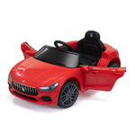 ZUN Maserati Ghibli-licensed 12V Kids Ride on Car with Remote Control, Music and Lights, Red W2181P146461