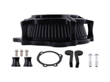 High Flow Air Cleaner fit for Harley Touring 2000-2007 Dyna Black Aluminum 18542749