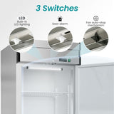27" W Dynamic Cooling Commercial Refrigerator 23 Cu. Ft OmniSmart Temperature Control 3341 W1192P248454