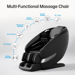 ZUN 2024 Massage Chair Full Body, Shiatsu Massage Chair Recliner with Airbag Massage, LCD Touch Screen, W2561P182929