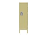 1 Door Tall Single Metal Locker-Retro Style Storage Cabinet--Industrial Furniture--For Living 02821972