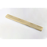 12 Inches Linear Shower Drain, Included Hair Strainer and Leveling Feet W2287P151580