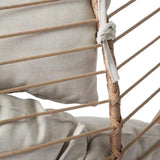 Sora Outdoor Patio Wicker Hanging Chair with Stand N775P225487B