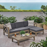ALCOVE LSHAPE SOFA SET, DARK GREY 63714.00GDGRY