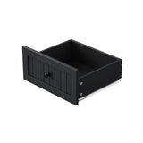 K&K 48 inch Large Kitchen Island with Drop Leaf,Power Outlet,Internal Rack,Rolling Kitchen N707P257057B