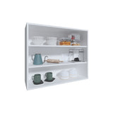 Wally 36" Wide x 30"H 3-Tier Open Wall Cabinet, Wall Shelf, Storage Cabinet, Cube Shelf Bedroom, B200P253726