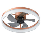 Ceiling Fans with Lights Dimmable LED Embedded installation of thin modern ceiling fans W1340120486