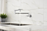 Pot Filler Faucet Wall Mount W92850585