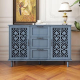 2 Door 3 Drawer Cabinet, American Furniture, Suitable for Bedroom, Living Room, Study W688124217
