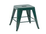 24 Inch Counter Height Stool, Backless Metal Bar Stools Set of 4, Non-Stackable, Detachable & Easy B347P471108