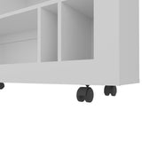 Norwood Table Cart, Living room, White B092P306238