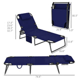 Folding Chaise Lounge /Pool Chair / beach chair Camping Chairs 41933583