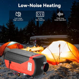 Diesel Heater 8KW, Portable 12V Car Air Kit w/Wireless Remote Control LCD Display 5L Tank Muffler 25365418