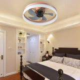Ceiling Fans with Lights Dimmable LED Embedded installation of thin modern ceiling fans W1340120486