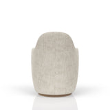 Cocoa and Ivory Swivel Barrel Chair B2699P293895