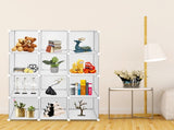 Cube Storage 12-Cube Book Shelf Storage Shelves Closet Organizer Shelf Cubes Organizer Bookcase 02284857