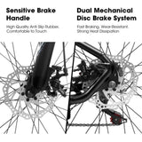 A29367 29 Inch Mountain Bike 21 Speed, Suspension Fork, Aluminum Frame Disc Brake, Mountain biking W709P292364