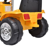 ZUN Kids Ride on Tractor with Trailer, 12V Battery Powered Electric Excavator for Kids with Remote T3067P244621