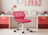 Kids & Teens Desk Chair with Adjustable Height and 360 Degree Swivel, Pink 61997506