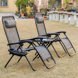 ZUN Folding Lounge Chairs / beach chair （Prohibited by WalMart） 97635013