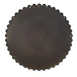 Beaded Round Wall Mirror 36"D B03599275