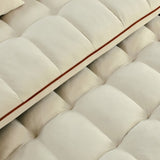 55.51 inch versatile foldable sofa bed in 3 lengths, modern sofa sofa sofa velvet pull-out bed, W2353P151789