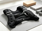 16 lbs Weighted Vest for Men & Women, Adjustable Fitness Vest with Reflective Stripes for Running & 97421215