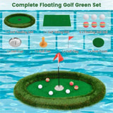 37.5" x 25.5" Oval Floating Golf for Pool Chipping 12508439