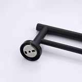 23.6 Inch Double Bar, Bathroom Bar Wall Mount, 304 Stainless Steel Bathroom Racks 08770306