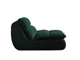 Modern Compressed Lounge Chair with Ottoman, Cozy Corduroy Recliner for Small Spaces, Living Room, W1036P251819