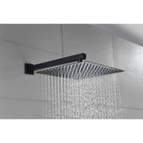 ZUN 10" Rain Shower Head Systems Wall Mounted Shower W2287141153