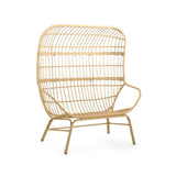 Palos Outdoor Wicker Loveseat - Light Brown N775P191275L