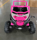 ZUN ride on car, kids electric UTV car, 2 Seat Ride On Car for Kids,12V Ride On UTV Toy,4WD Electric Car W1760P155527