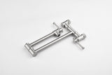 Wall mounted Filler Faucet, Modern Brass Filler Two-Attachment Wall Mount Folding Kitchen W2287P184324