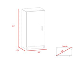 Richmond Rectangle Pantry Cabinet White B06280272