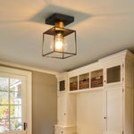 ZUN Kimbler Semi Flush Mount Kitchen Pendent Light[No Bulb][Unable to ship on weekends, please place 98041885