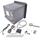 RV Tankless Water Heater 42000 BTU Gas Water Heater Remote Control 15"x15" Black 24291195