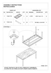 ZUN 1pc Contemporary Dining Table Rectangular Wood Base Gray Finish Wooden Dining Room Furniture B011P264098