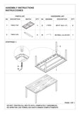 ZUN 1pc Contemporary Dining Table Rectangular Wood Base Gray Finish Wooden Dining Room Furniture B011P264098