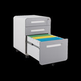3 Drawer Mobile File Cabinet Under Desk Office,Simple Style Versatile Storage Cabinet for W1247P145909