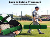 10ft x 3ft Softball Pitching Mat with Artificial Turf, Indoor & Outdoor Training Aid for Pitching 39819256
