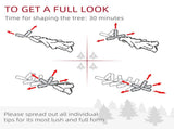 5' Artificial Pencil Christmas Tree, Slim Xmas Tree with 294 Realistic Branch Tips and Plastic 41225111